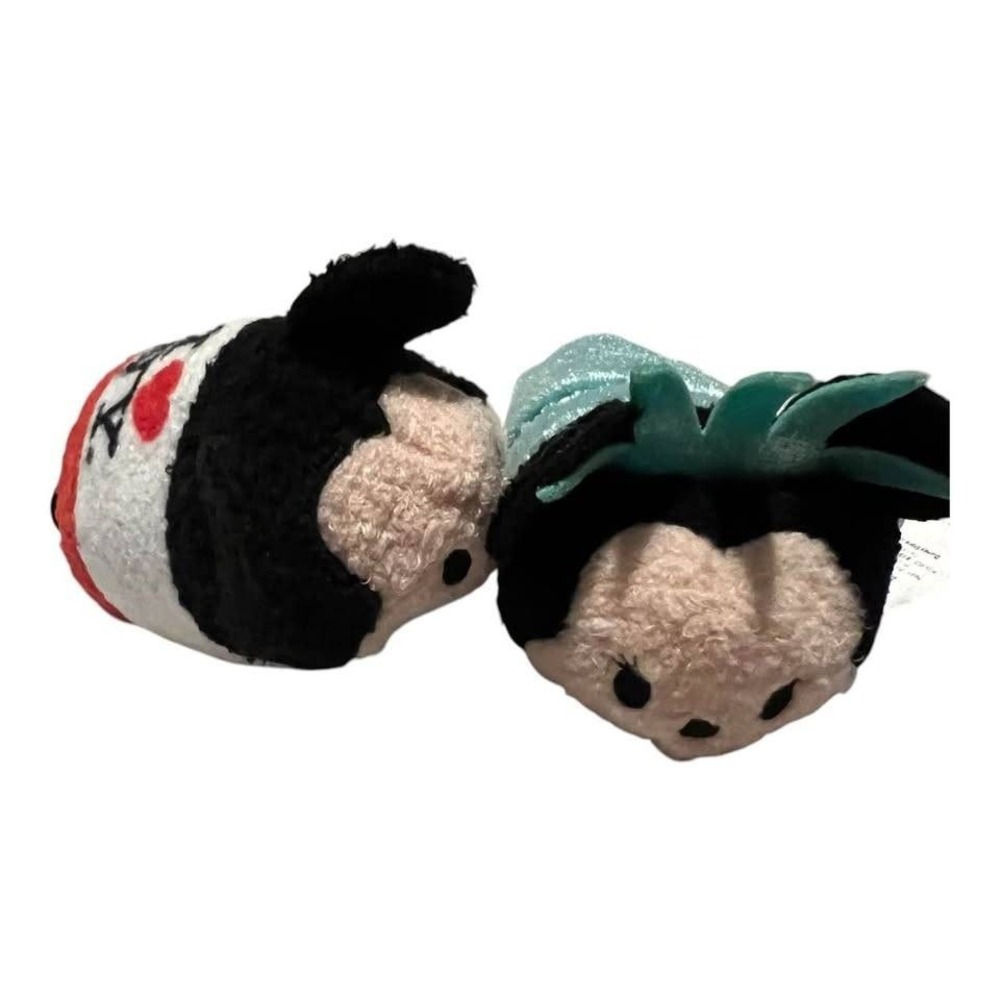 Mickey & Minnie – Tsum Tsum Mini – I ❤️ NY & Statue of Liberty – NWT‎ Set of 2